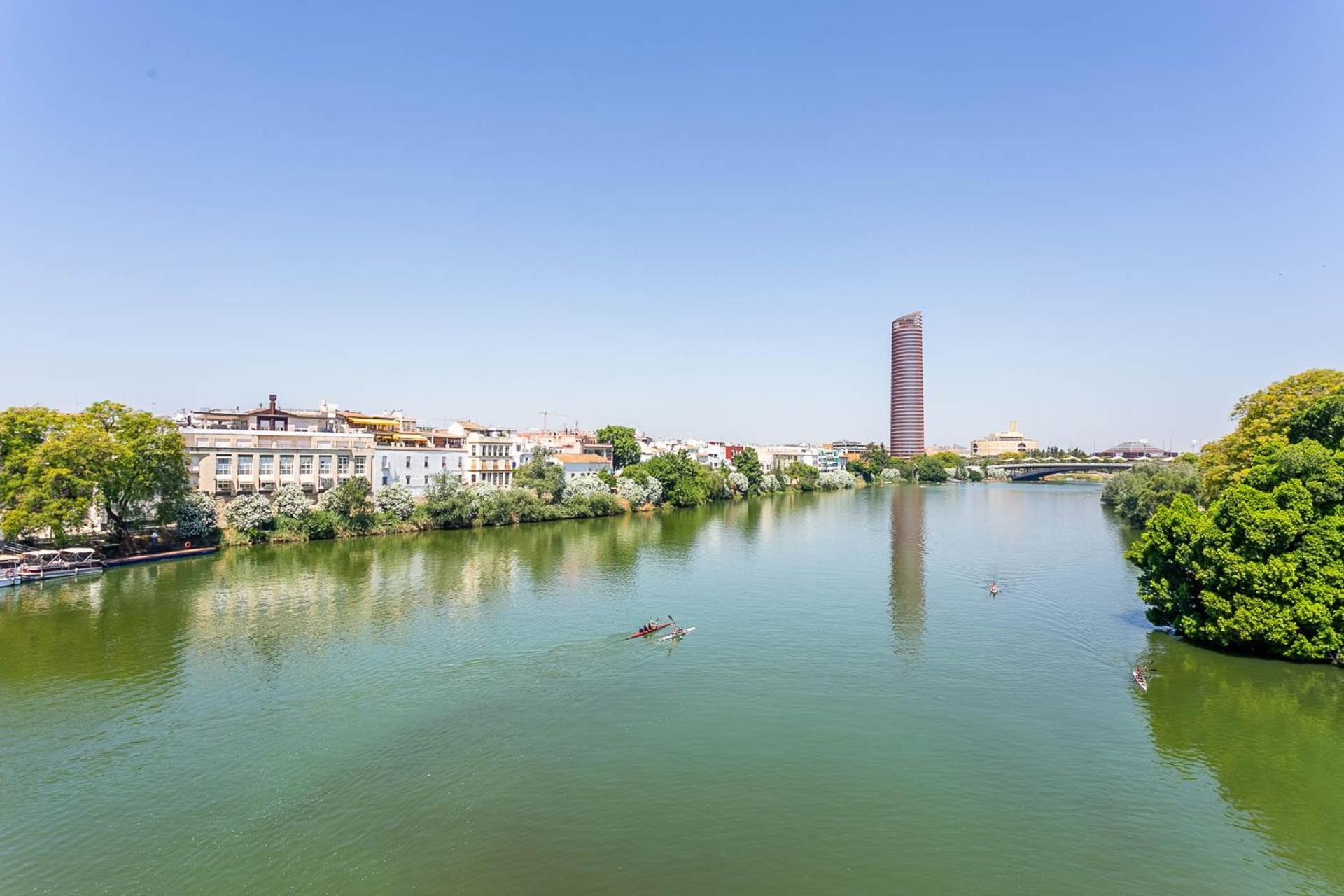 Sunterrace Loft-Triana'S Star, 10' From City Center! Seville Ngoại thất bức ảnh