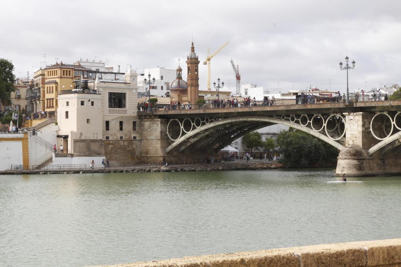 Sunterrace Loft-Triana'S Star, 10' From City Center! Seville Ngoại thất bức ảnh